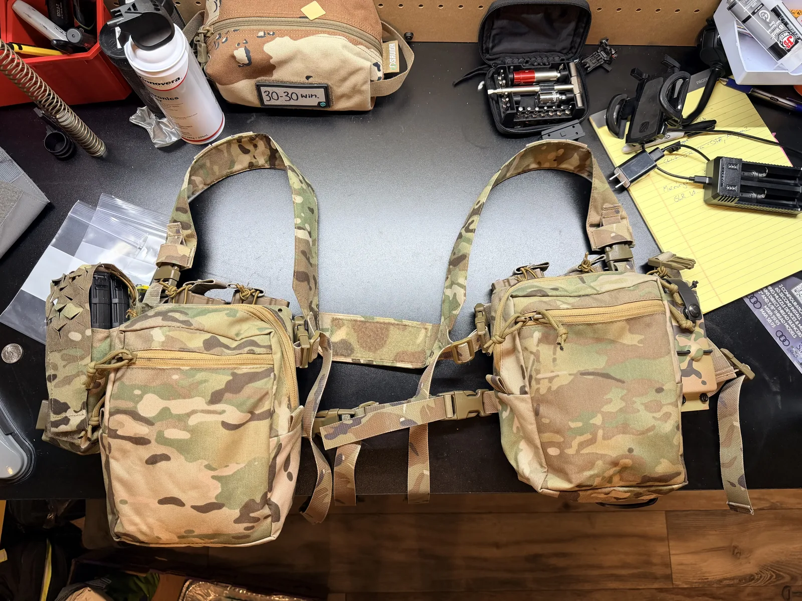 “Spiritus” 34A split chest rig